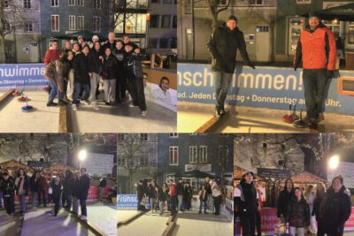 Eisstockschießen mit der THI