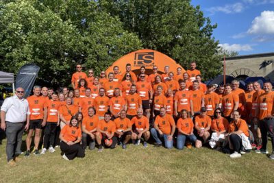 Unsere Firmengruppe beim Firmenlauf in Ingolstadt